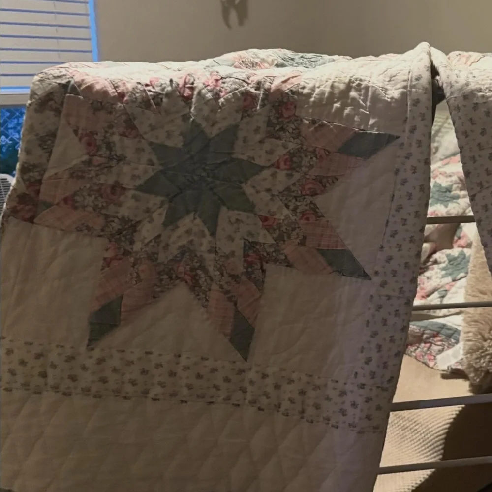 Jo and June Handmade Patchwork Star Quilt Pants Brand New - Picture 3 of 5